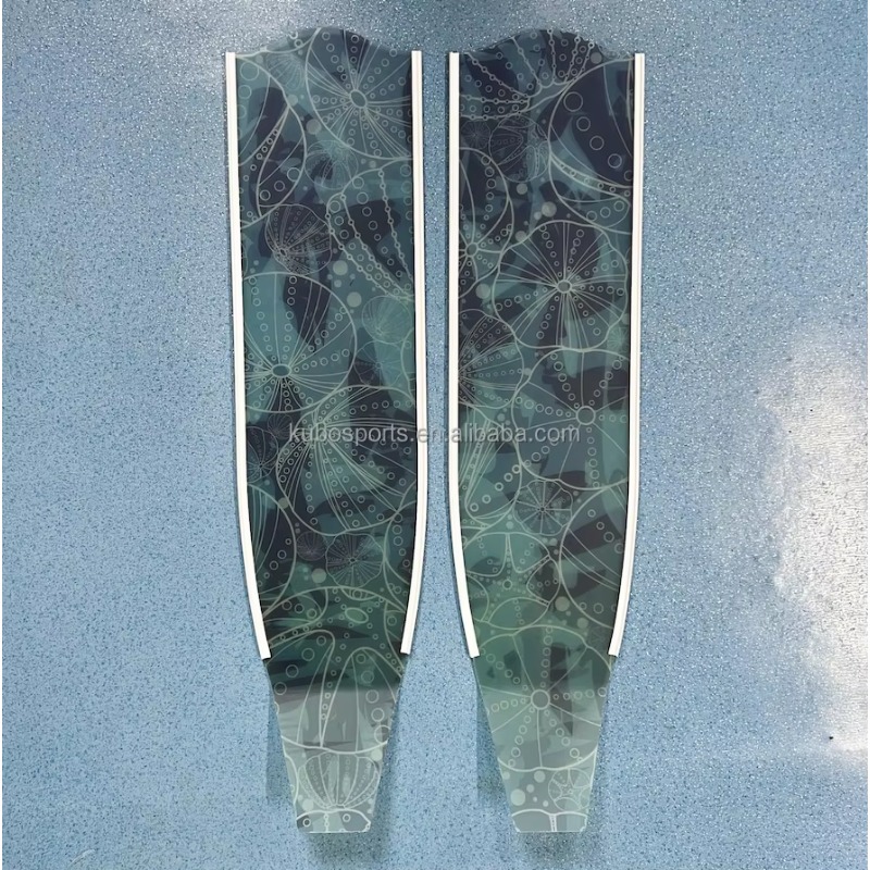 Fin Diving Blade - Fiberglass Long Blade Free Diving Fin
