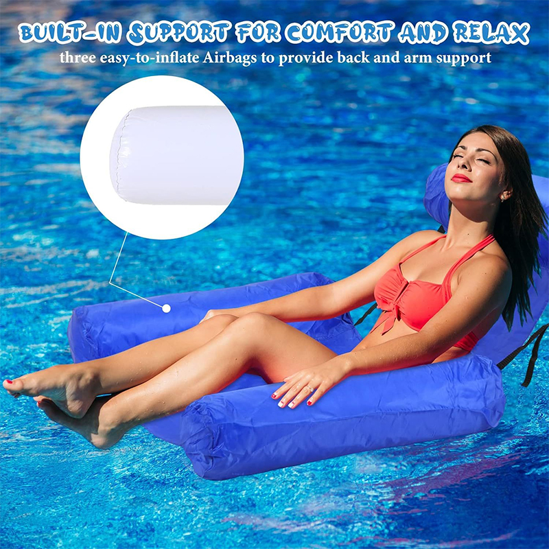 1PC Inflatable Floating Hammoc - Aquatic Water Sports ulasan dan harga