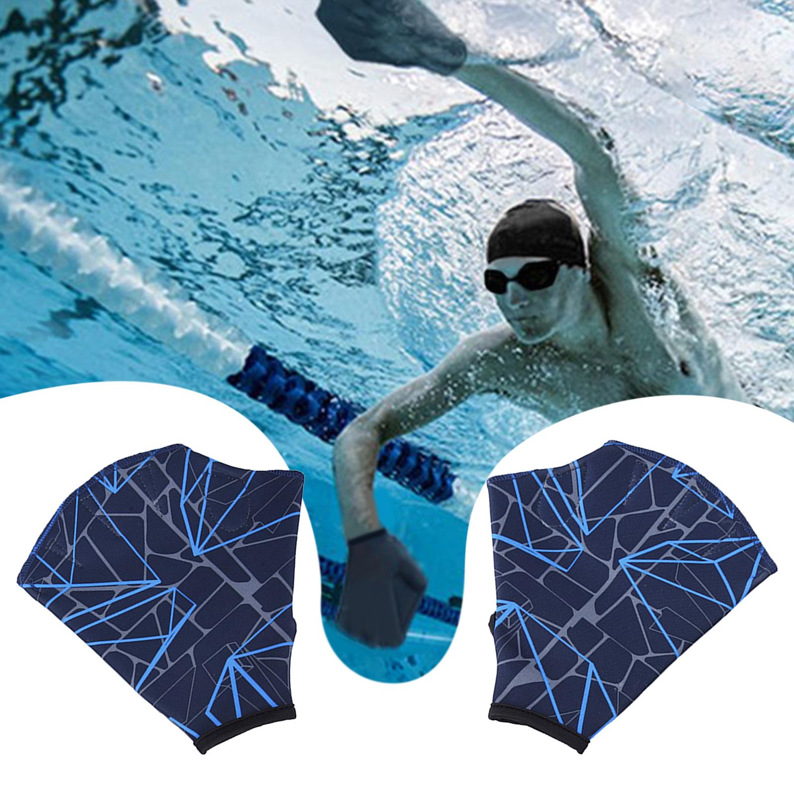 Webbed Swim Gloves Waterproof  - Aquatic Sports Swimming ulasan dan harga