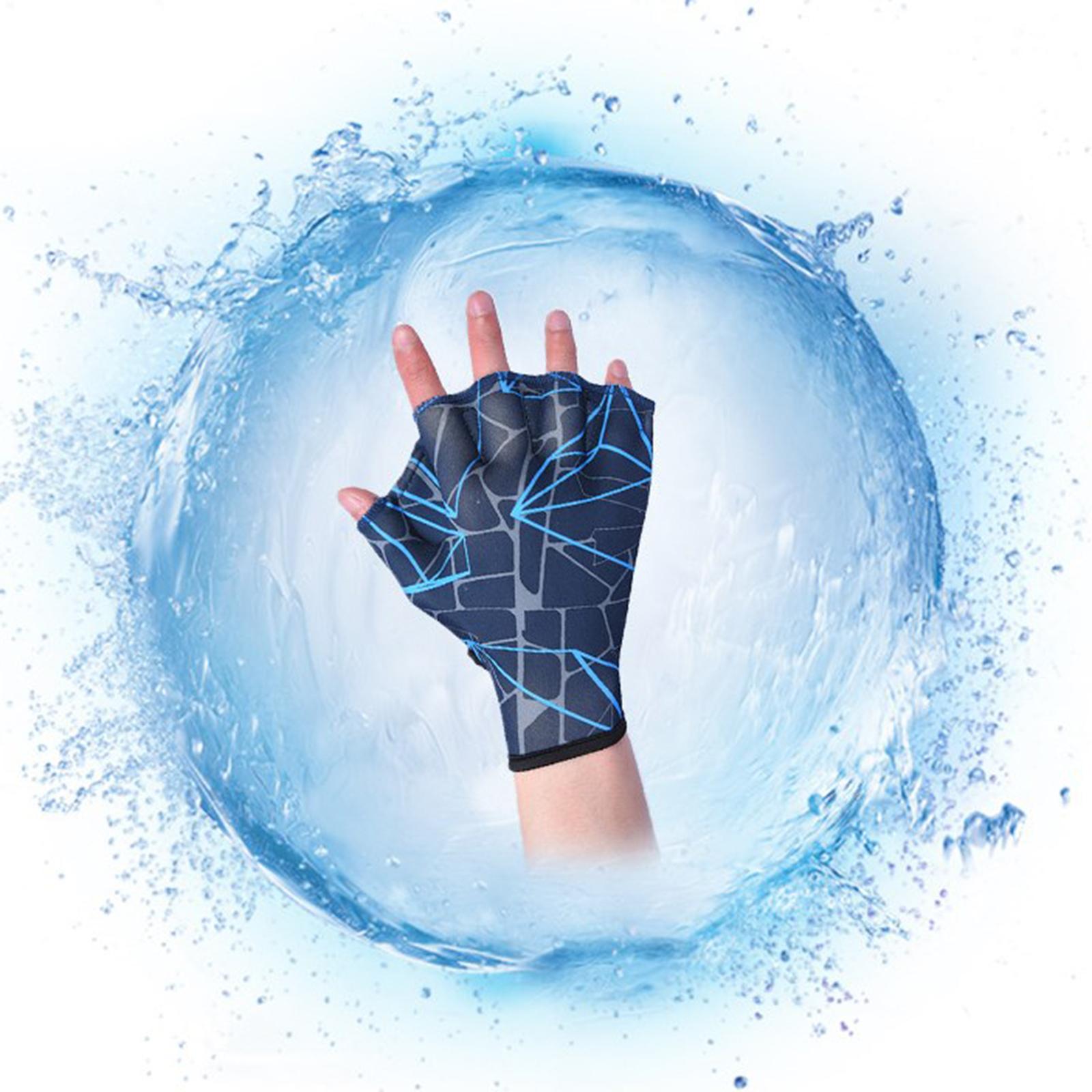 Webbed Swim Gloves Waterproof  - Aquatic Sports Swimming ulasan dan harga