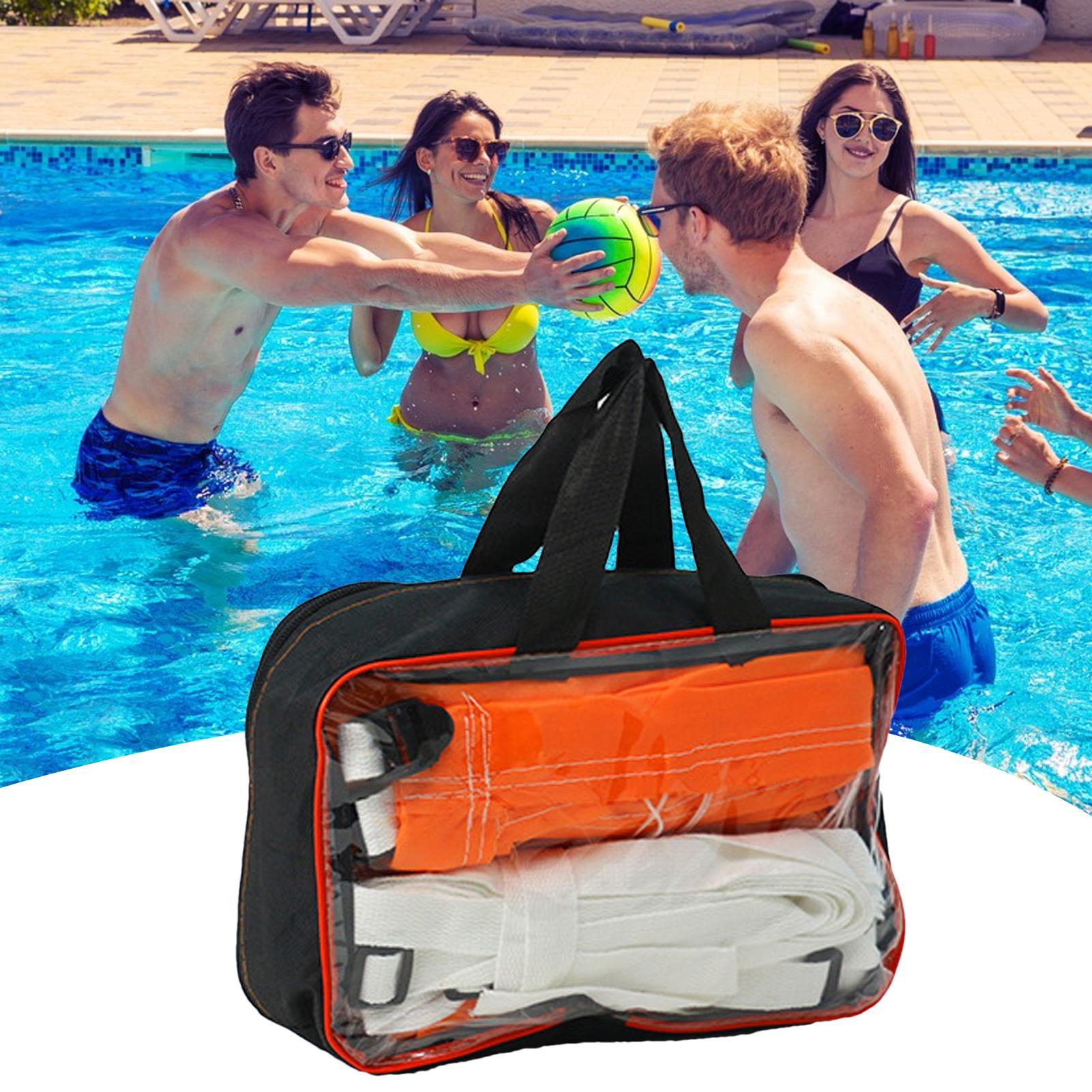 Pool Volleyball Net Adjustable - Aquatic Water Sports ulasan dan harga