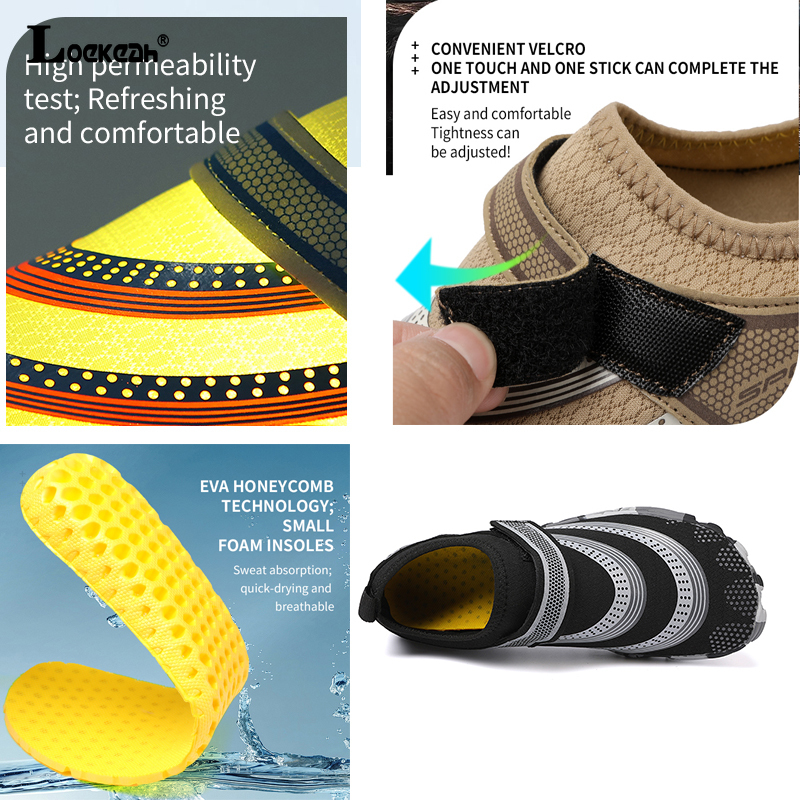 Non-slip Beach Wading Sneakers - Aquatic Water Sports ulasan dan harga