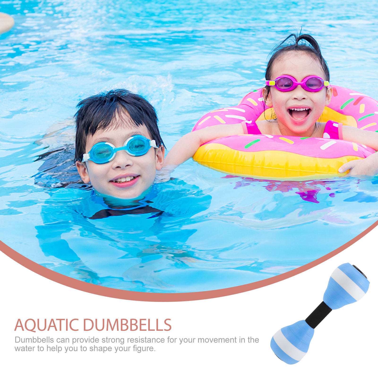 1Pair Aquatic Dumbbells Floati - Aquatic Water Sports ulasan dan harga