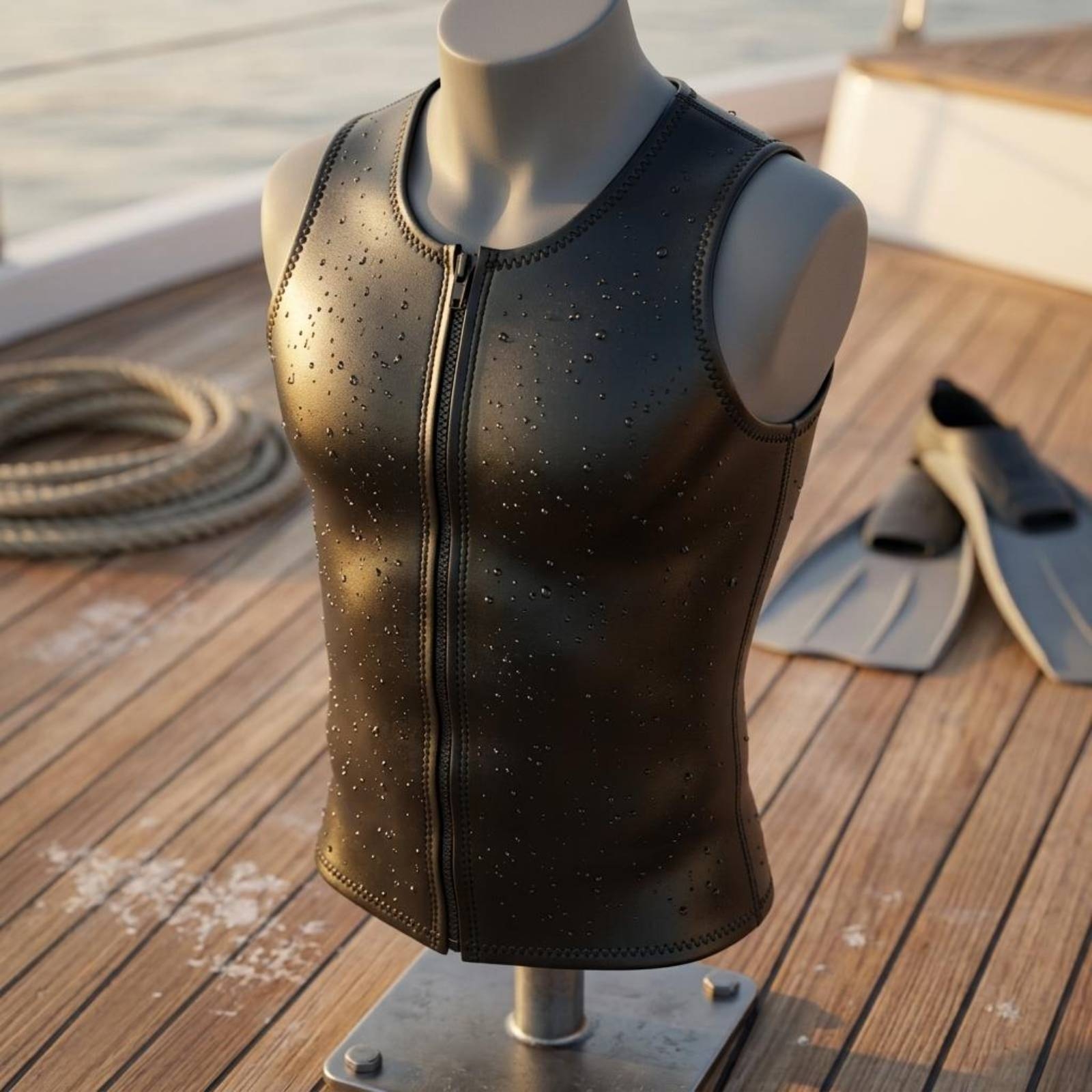 Dive Shorts Shiny Skin 2mm Neo - Aquatic Water Sports ulasan dan harga